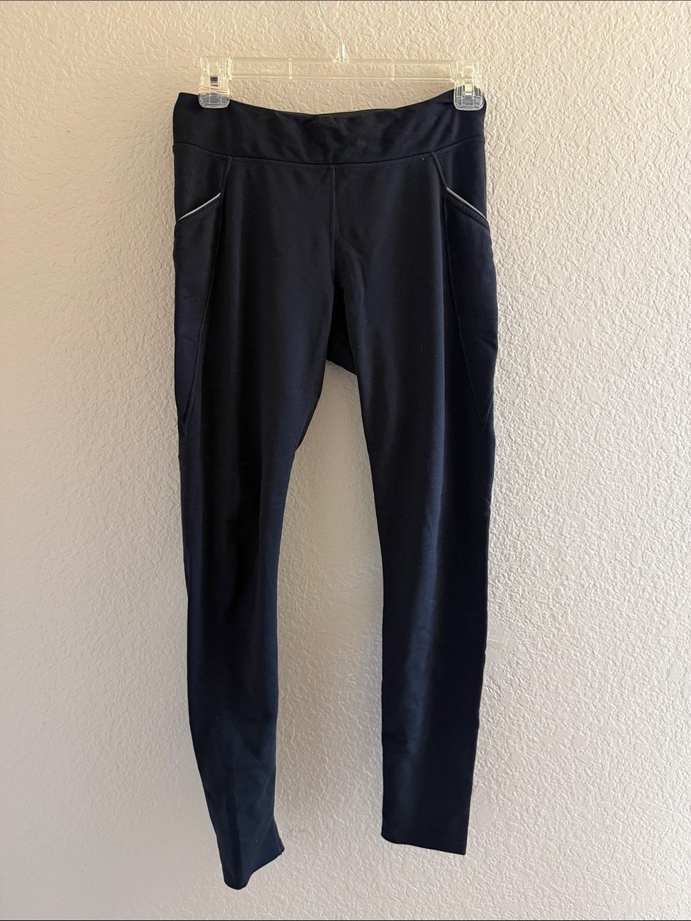 Patagonia Black Women's Leggings with Reflective Trim
